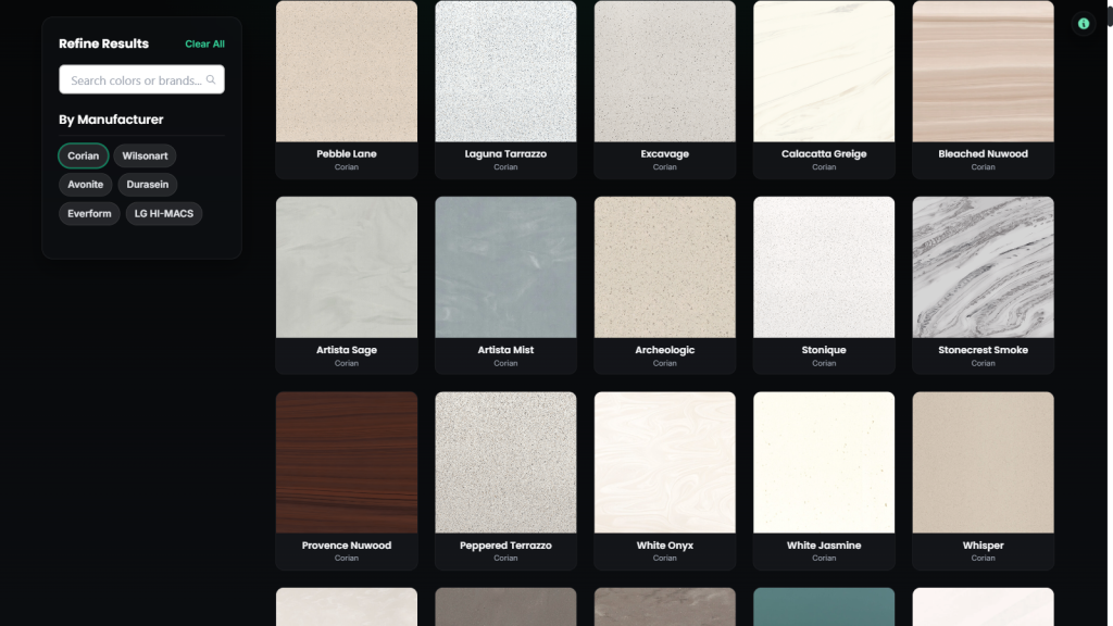 OnMark Swatch Gallery