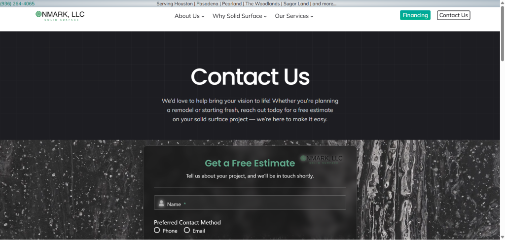 OnMark Contact Intake